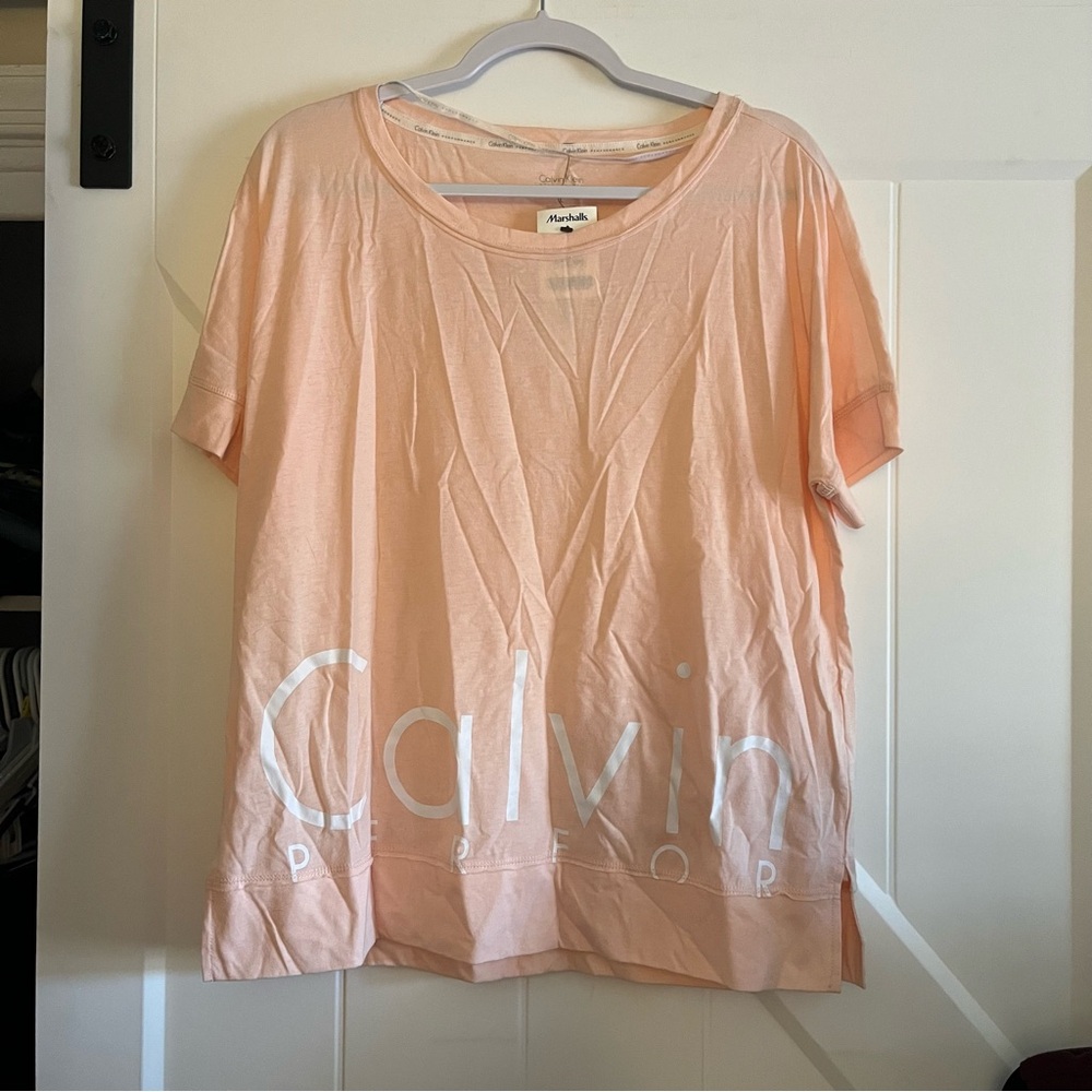 ✨NEW✨ Pink CK Athletic Tee